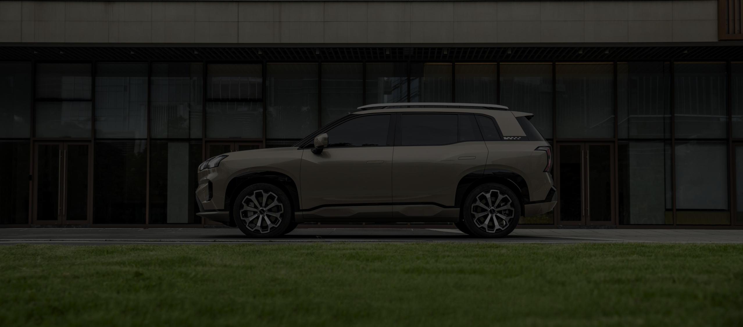 AION V פרופיל בכביש