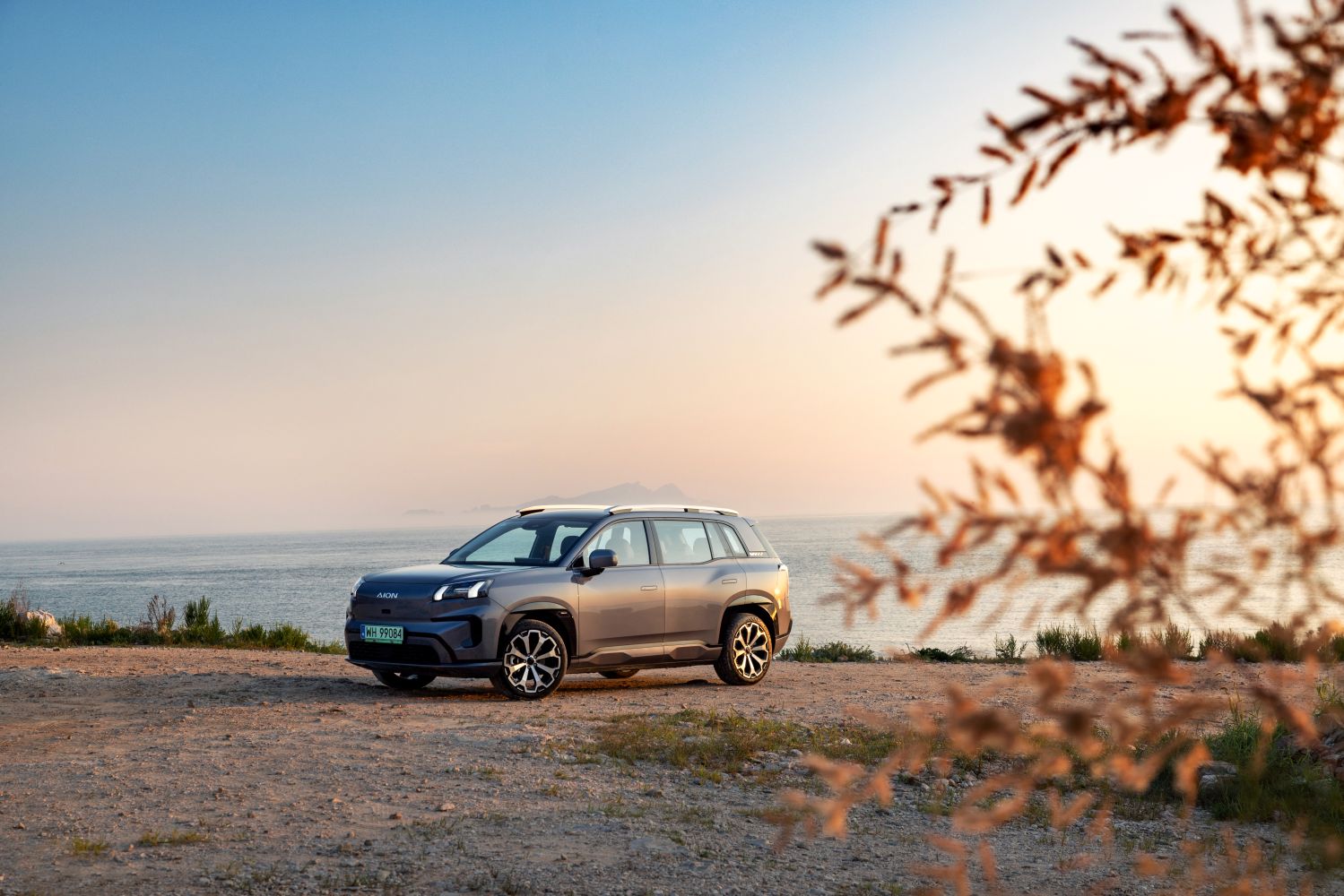 רכב חשמלי SUV של AION